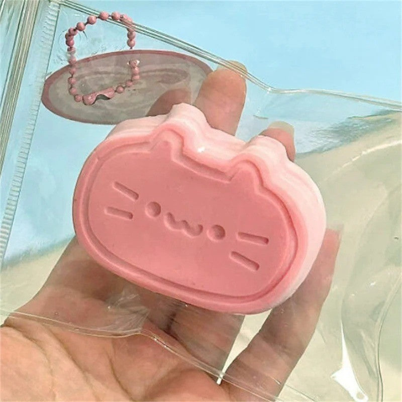 Soft Silicone Kawaii Cat Stress Relief Toy Set - 2026 Edition