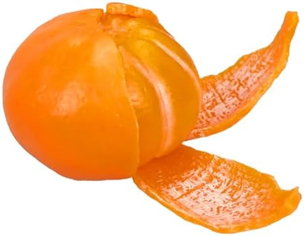 Tangerine Scented Stress Relief Squishies - Soft Simulation Orange Fruit Squeeze Toy for Kids and Adults, Ideal Novelty Gift for Birthdays