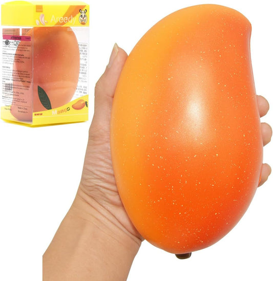 Colossal Slow Rising Scented Gold Mango Squishy Fruit Toy