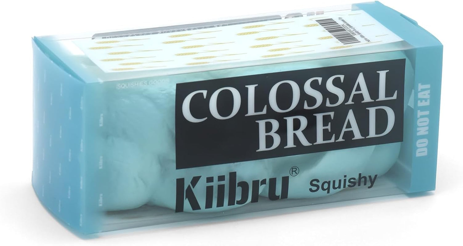 Colossal 7.9" Slow Rising Scented Squishy English Bread Toy (Mint)
