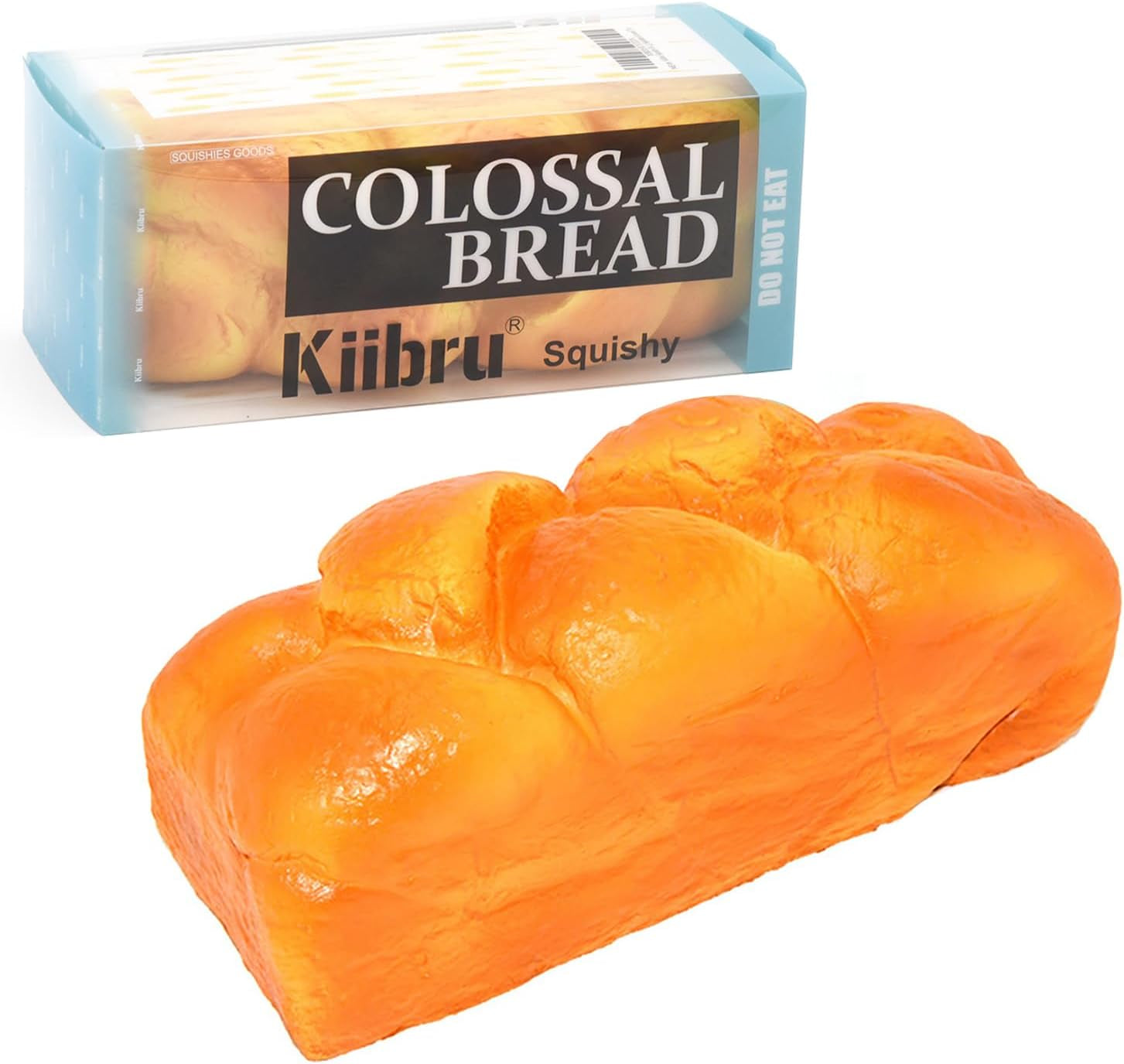 Colossal 7.9" Slow Rising Scented Squishy English Bread Toy