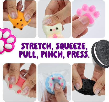 Taba Squishy Craft Kit for Children - Creative Squishies DIY Set - Ideal Gift for Girls Aged 6 to 12 - Engaging Arts and Crafts Activity