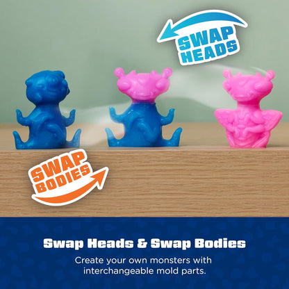 Elmer's Squishies DIY Mix and Match Kit for Kids - Create 2 Unique Characters with 12-Piece Set