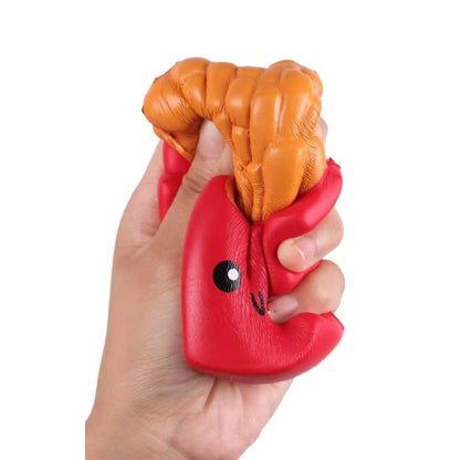 Jumbo Kawaii Popcorn Anti-Stress Squeeze Toy - Soft Rising Fun Food Props for Events and Entertainment