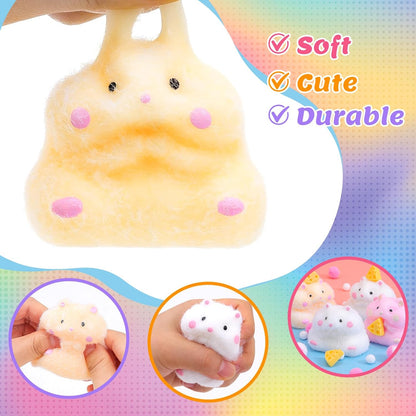 Taba Squishy Making Kit, DIY Taba Squishy Kit,18Oz Squishy 7 Molds Silicone | DIY Making Kits Liquid Silicone 1:1 AB Ratio Epoxy Resin Mix for Squishy,Stress Relief Taba Squishies,Gifts for Any Occasion