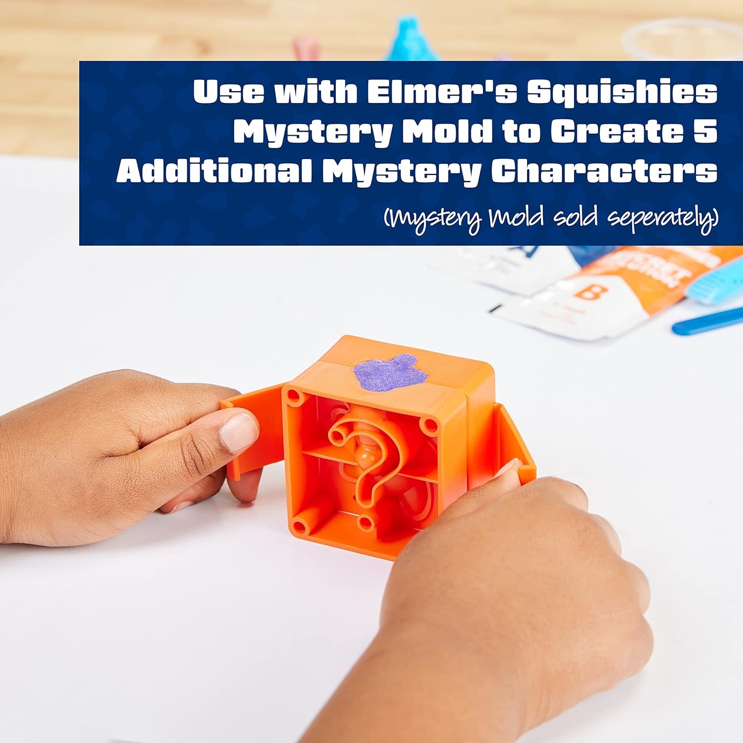 Elmer's Squishies Refill Pack for Kids - Create 5 Additional Mystery Characters (5 Count)