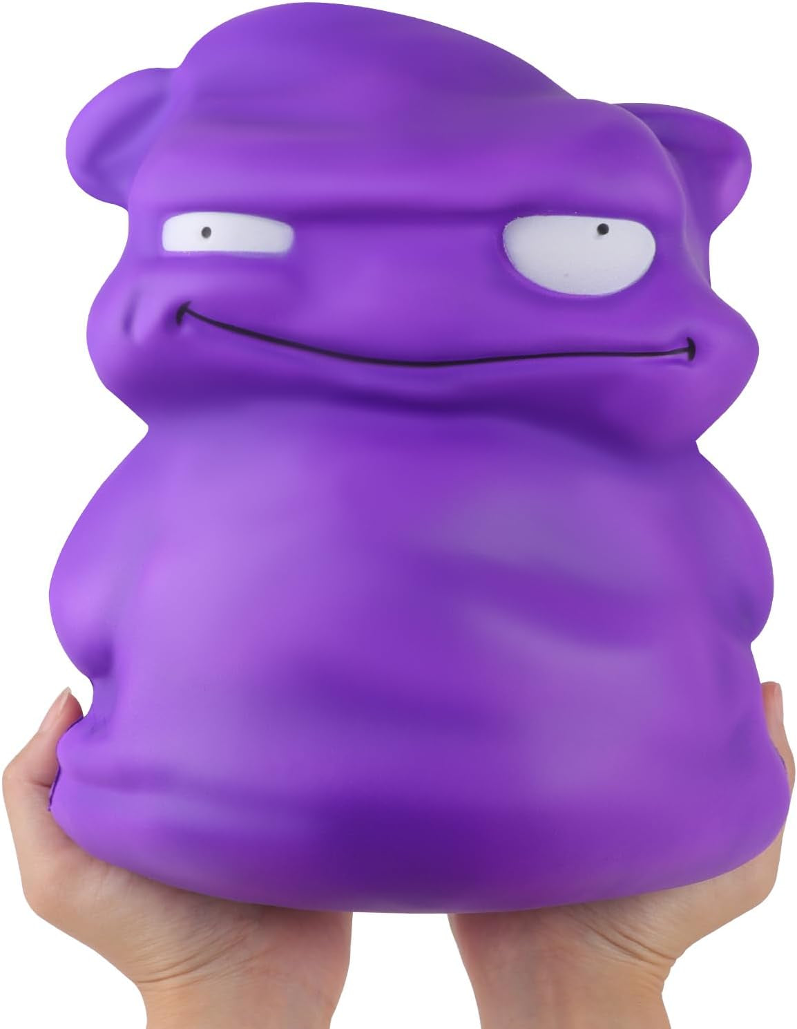 9.8Inches Jumbo Squishies Purple Monster Toy Kawaii Gaint Soft Animal Toy Slow Rising Scented Squishys Stress Relief Squeeze Toy Kids Toys for Halloween Birthday Party Deco