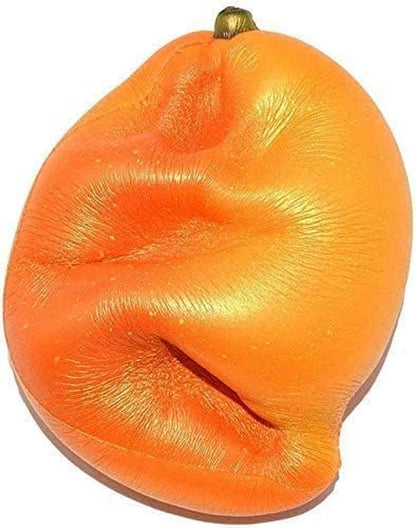 Colossal Slow Rising Scented Gold Mango Squishy Fruit Toy