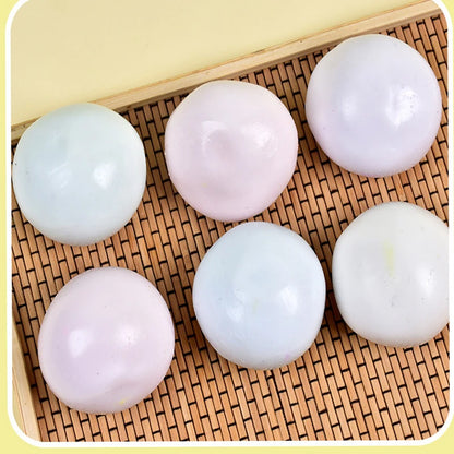 Shapeable Vacuum Sand Ball - Grape Stress Relief Squeezing Toy for Desktop Use, Ideal Birthday Gift