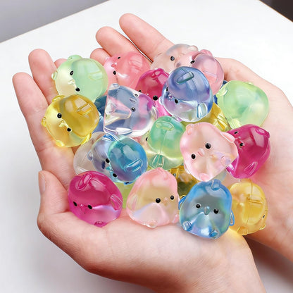 Mini Chick Sensory Fidget Toys - 24-Pack of Squishy Party Favors for Children, Perfect for Classroom Treasure Boxes and Stress Relief for All Ages