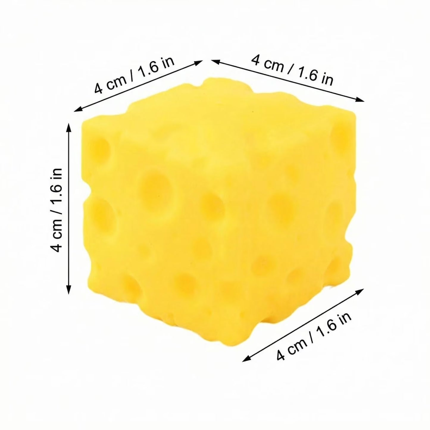 Cheese Squishy, Cheese Squishies Stress, 1.6-Inch