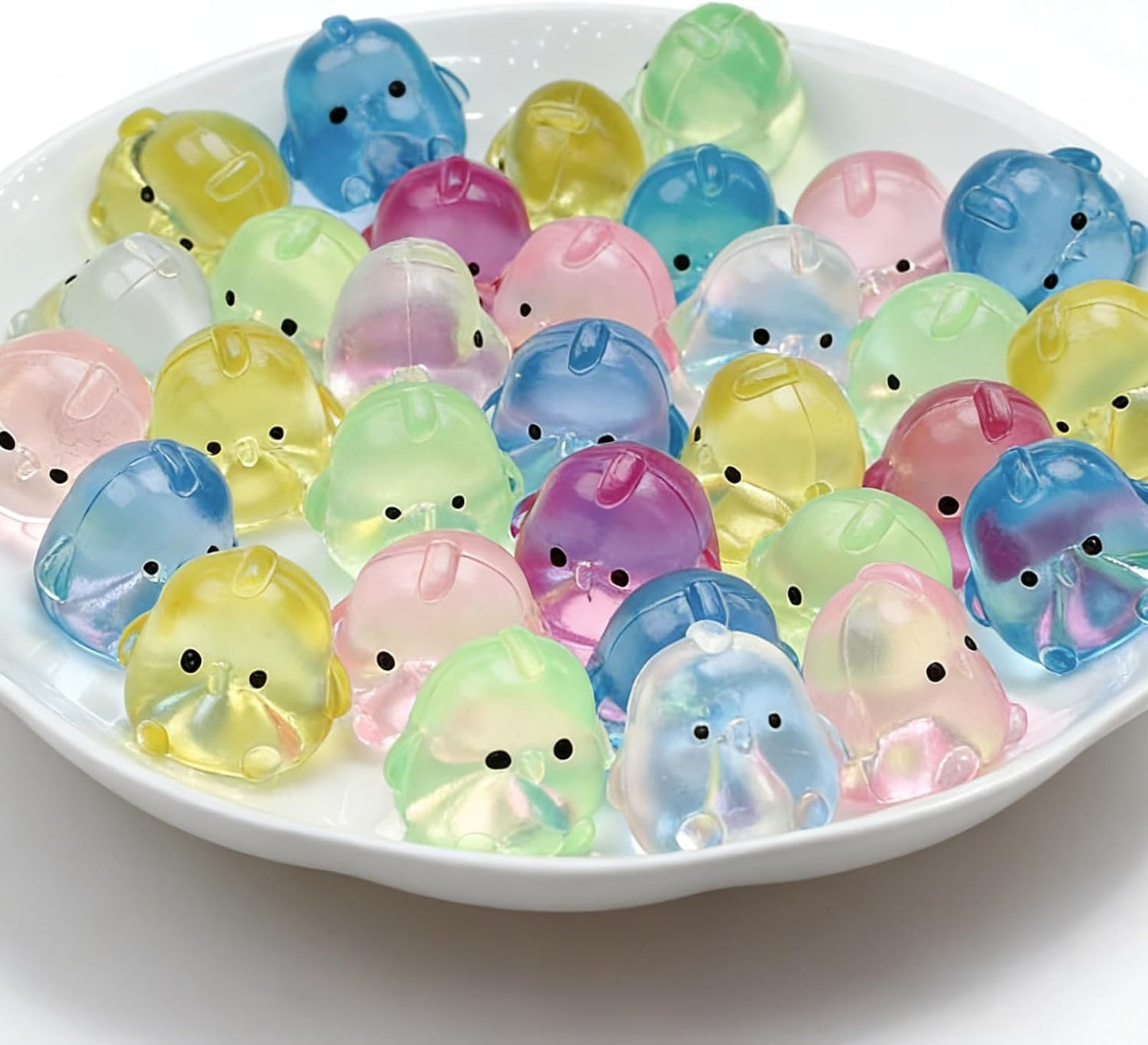 Mini Chick Sensory Fidget Toys - 24-Pack of Squishy Party Favors for Children, Perfect for Classroom Treasure Boxes and Stress Relief for All Ages