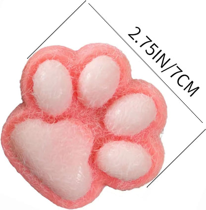 Taba Soft Squeeze Balls - 4 Pack of Slow Rising Stress Relief Toys for Adults