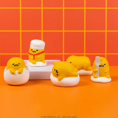 Sanrio Gudetama Lazy Egg Series 2 Squishy Capsule - Water-Filled Stress Relief Toy, Mystery Blind Capsule, Ideal for Birthdays, Party Favors, and Gift Baskets
