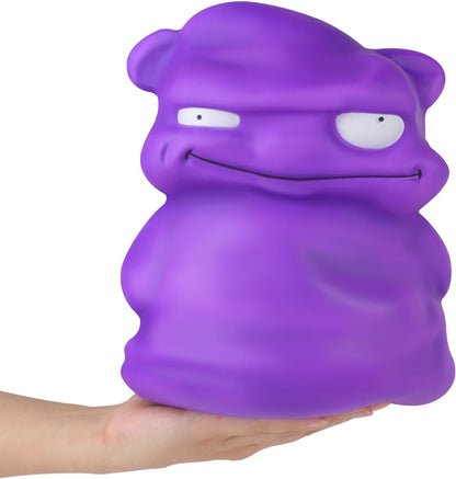 9.8Inches Jumbo Squishies Purple Monster Toy Kawaii Gaint Soft Animal Toy Slow Rising Scented Squishys Stress Relief Squeeze Toy Kids Toys for Halloween Birthday Party Deco