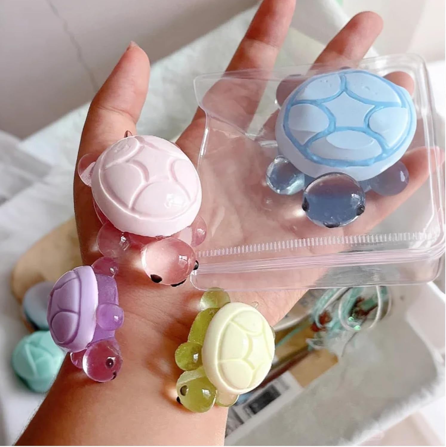 Turtle Silicone Mold Kit - Three Sizes for Creating Turtle Squishies (Large, Medium, Small)
