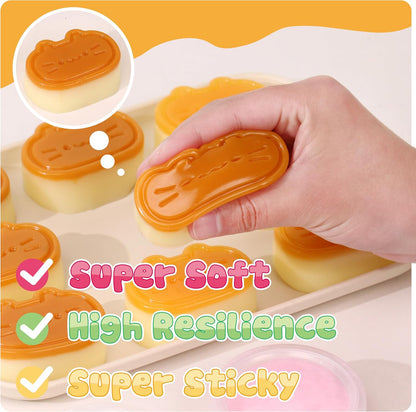 Taba Squishy Making Kit for Children - Crafting Set for Girls Aged 8-12 | 18OZ Rubber with Beginner's Guide and Molds - Ideal Arts and Crafts Gift for Birthdays