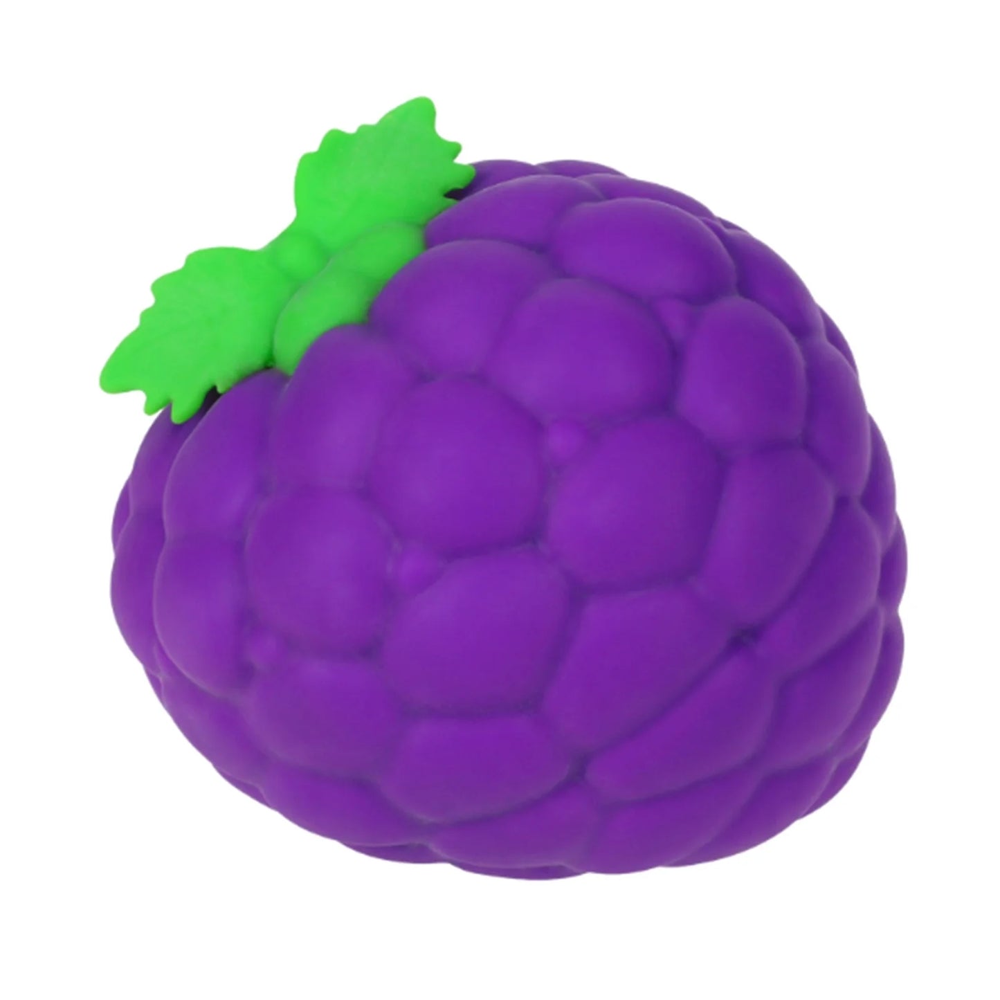 Purple Grape Squish Toys, 3.5" Fruit Taba Squish Toys, Stress Balls, Gifts