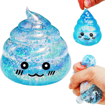 Premium Squishy Poo Stress Ball - Fun and Effective Fidget Toy for Adults, Ideal for Stress Relief and Prank Gifts