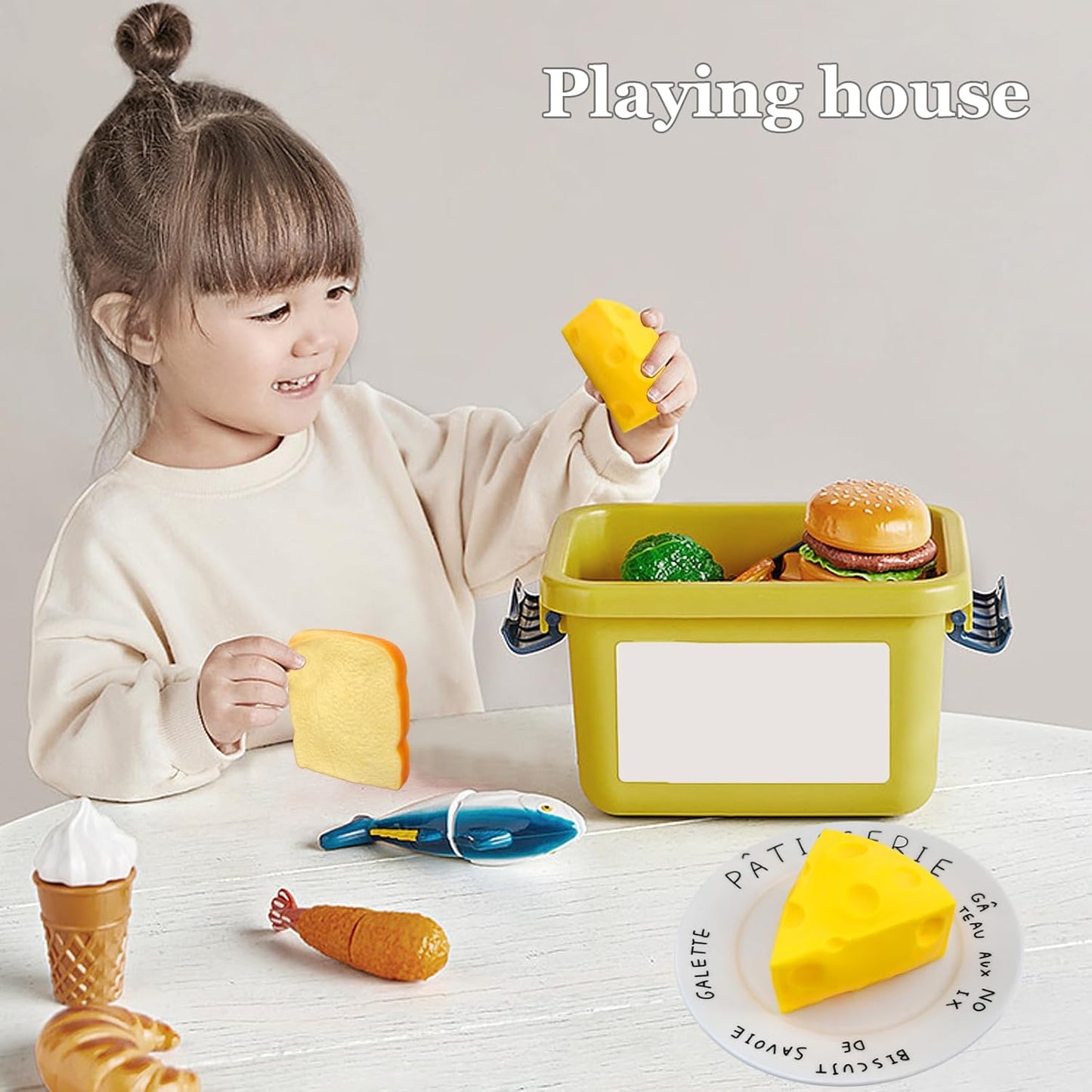 1 Pc Cheese Squishies Stress Relief Soft Novelty Toy Simulation Cheeses Food Squeeze Toy Birthday Gift