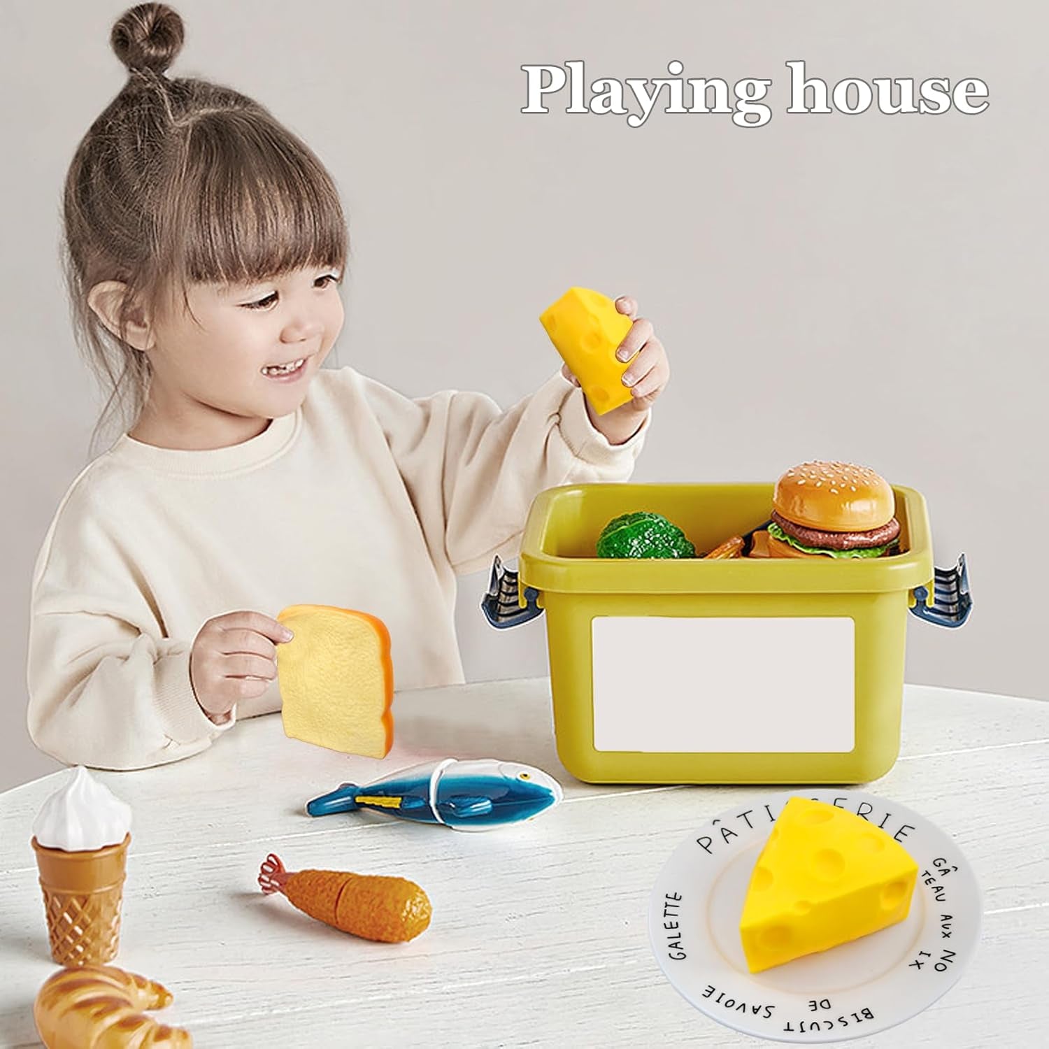 1 Pc Cheese Squishies Stress Relief Soft Novelty Toy Simulation Cheeses Food Squeeze Toy Birthday Gift