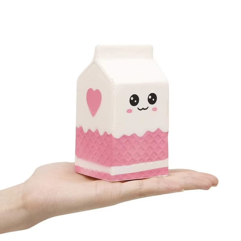 Jumbo Kawaii Popcorn Anti-Stress Squeeze Toy - Soft Rising Fun Food Props for Events and Entertainment