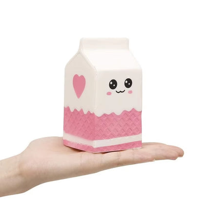 Jumbo Kawaii Popcorn Anti-Stress Squeeze Toy - Soft Rising Fun Food Props for Events and Entertainment