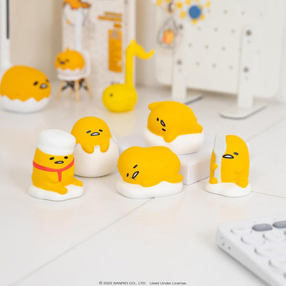 Sanrio Gudetama Lazy Egg Series 2 Squishy Capsule - Water-Filled Stress Relief Toy, Mystery Blind Capsule, Ideal for Birthdays, Party Favors, and Gift Baskets