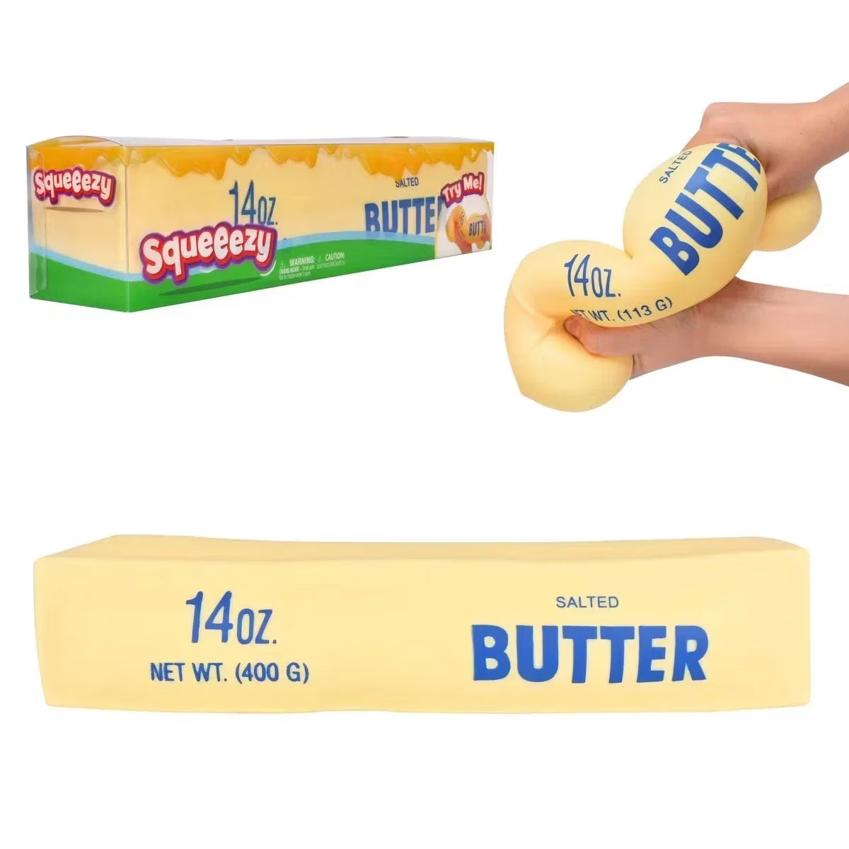 Jumbo Butter Squish Toys, 14Oz Taba Squish Toys, Stress Balls, Gifts