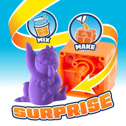 Elmer's DIY Squishy Toy Kit - 2 Count Mystery Characters with Glow in the Dark Colors