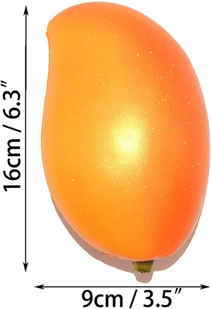 Colossal Slow Rising Scented Gold Mango Squishy Fruit Toy