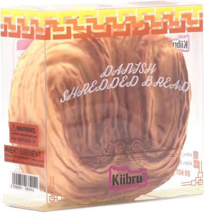 Jumbo 5.3" Slow Rising Scented Squishy Danish Shredded Bread Stress Relief Toy for Kids