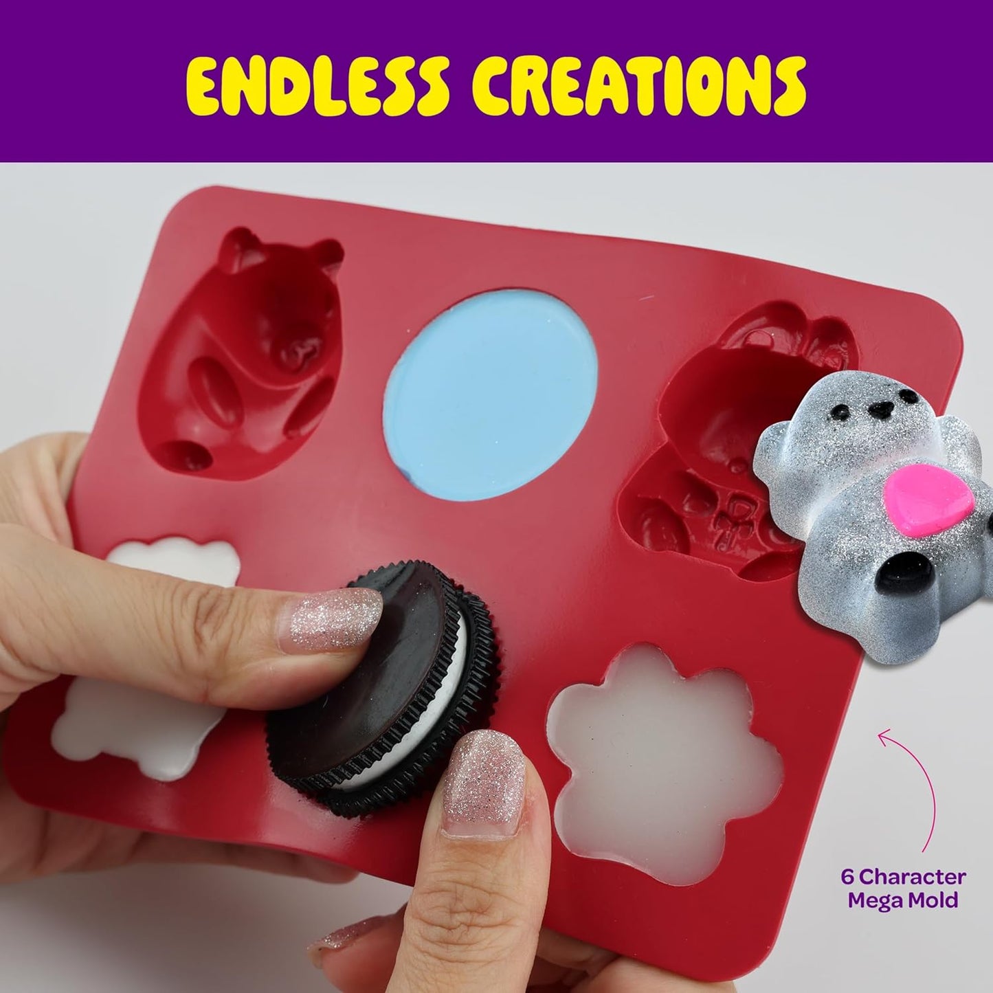 Taba Squishy Craft Kit for Children - Creative Squishies DIY Set - Ideal Gift for Girls Aged 6 to 12 - Engaging Arts and Crafts Activity