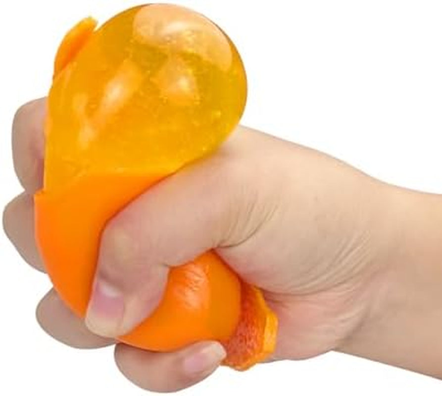 Tangerine Scented Stress Relief Squishies - Soft Simulation Orange Fruit Squeeze Toy for Kids and Adults, Ideal Novelty Gift for Birthdays