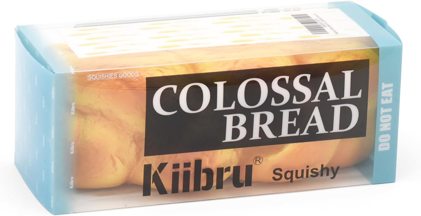 Colossal 7.9" Slow Rising Scented Squishy English Bread Toy