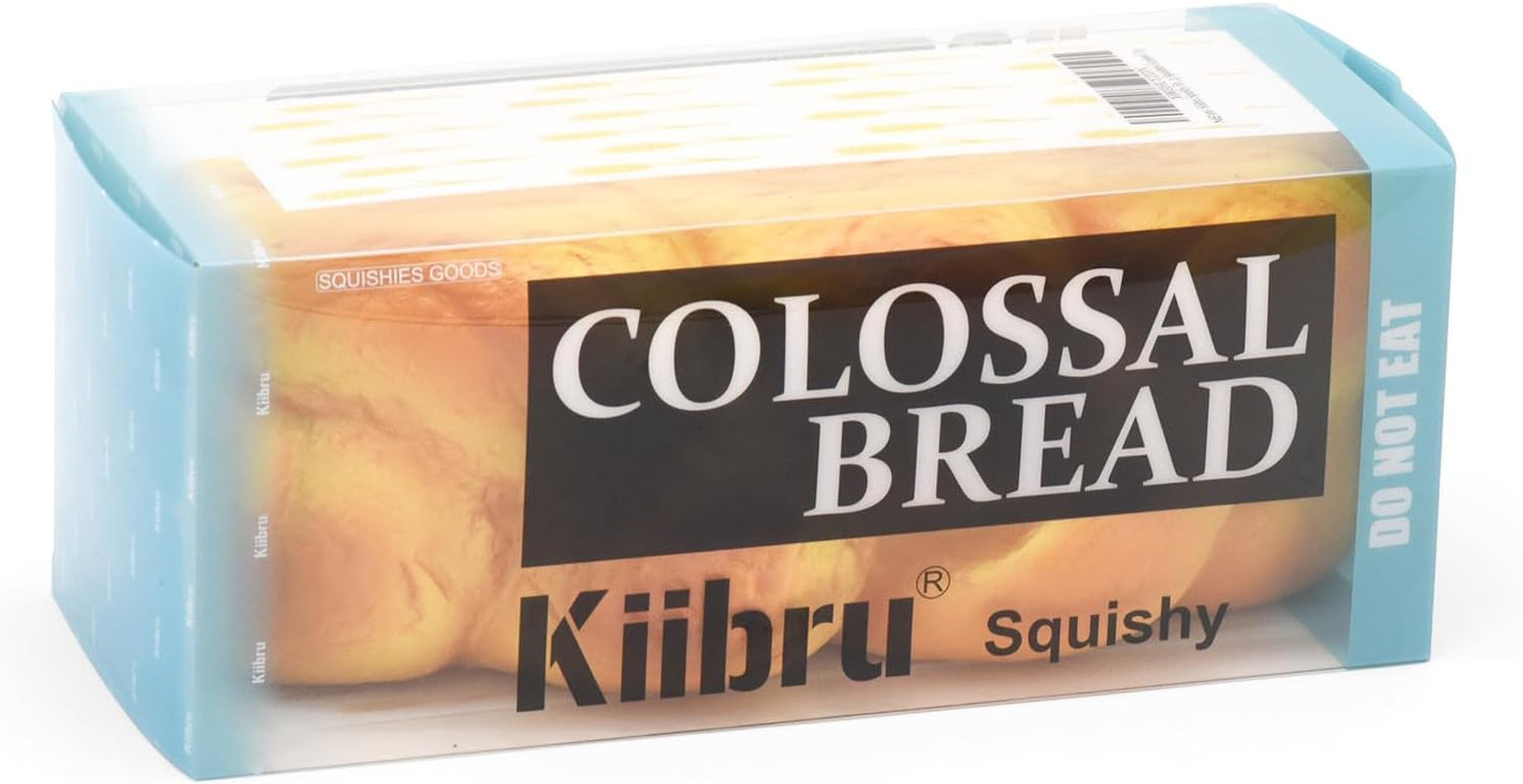 Colossal 7.9" Slow Rising Scented Squishy English Bread Toy
