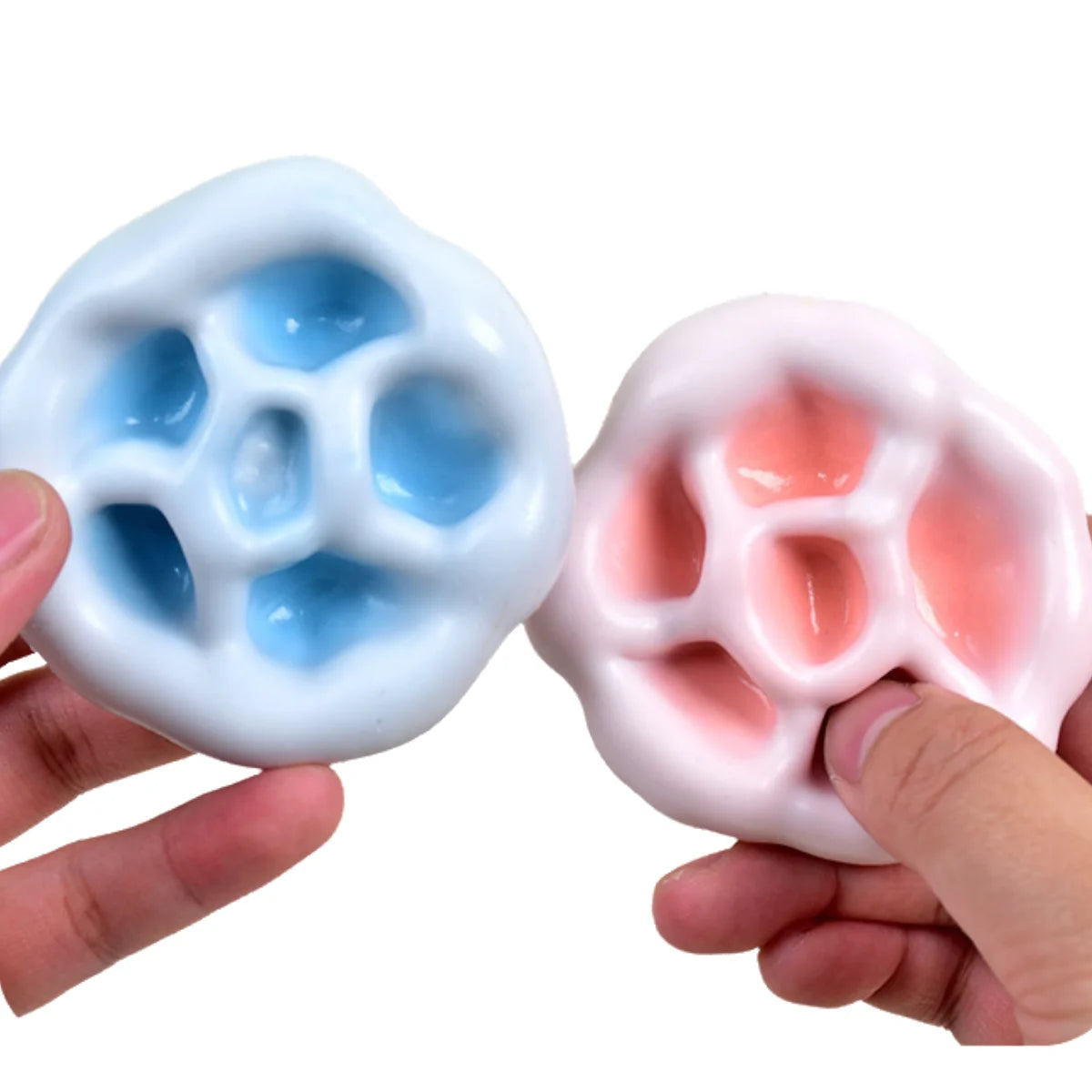 Shapeable Vacuum Sand Ball - Grape Stress Relief Squeezing Toy for Desktop Use, Ideal Birthday Gift