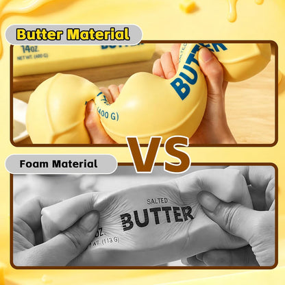 Giant Butter Squishies - Jumbo Slow Rising Stress Relief Balls and Party Favor Gift