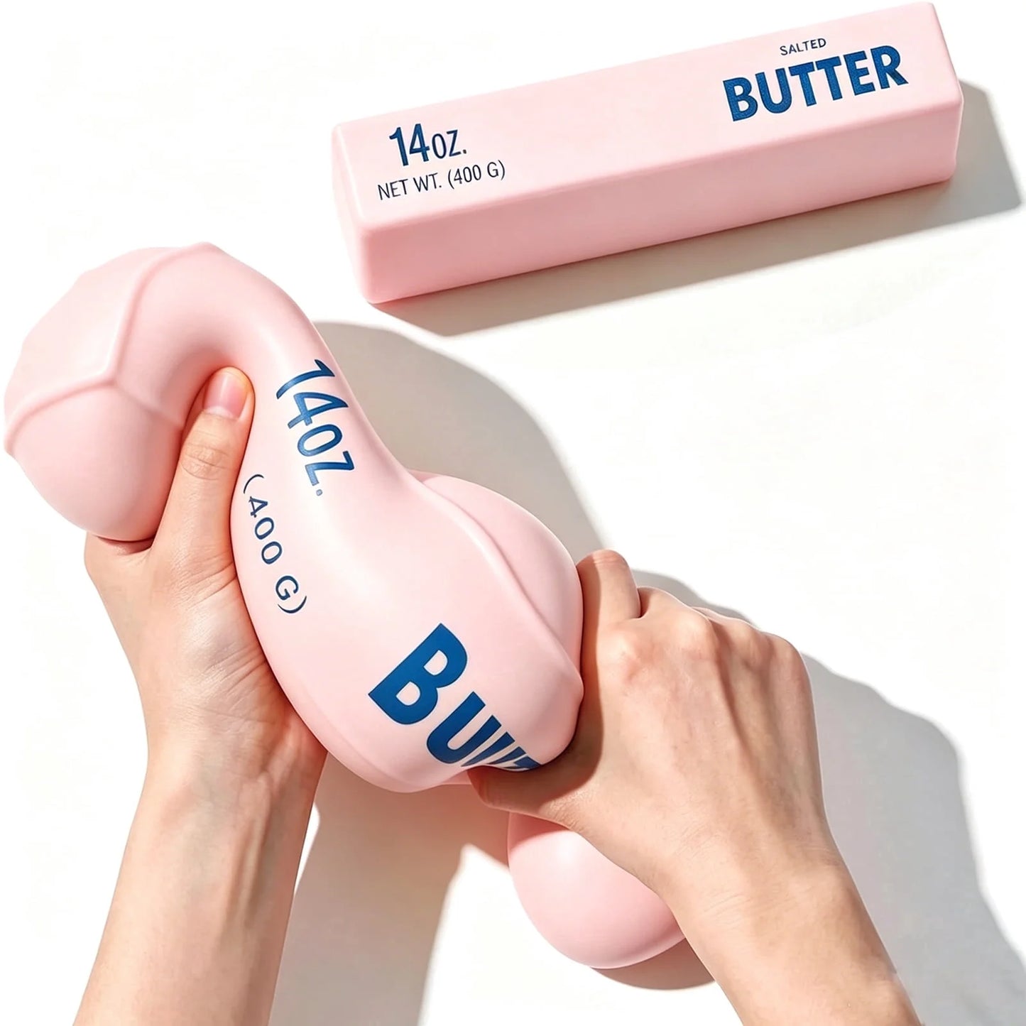 Giant Butter Squishies - Jumbo Slow Rising Stress Relief Balls and Party Favor Gift